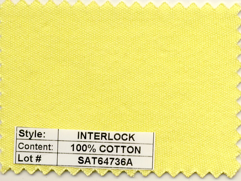 Interlock 100% Combed Cotton